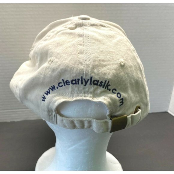 Clearly Lasik Strapback Golf Cap Hat Adjustable Eye Care Optometrist - Picture 5 of 9
